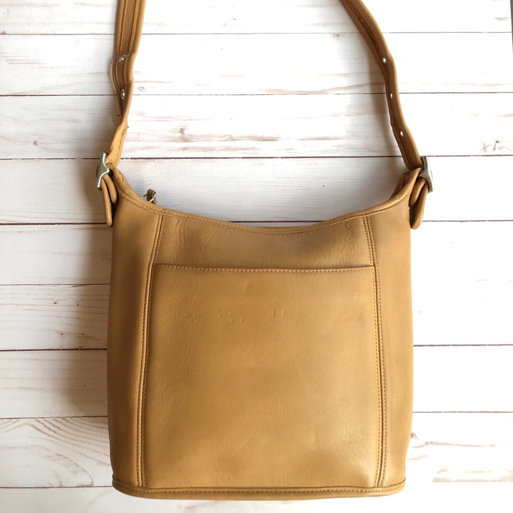 Vintage Coach Legacy Crossbody Bucket Bag Purse
